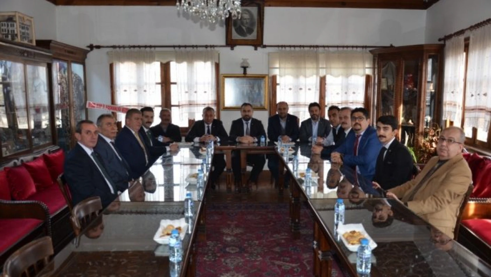 MHP İl Başkanı Aydın, kurum ziyaretlerini sürdürüyor