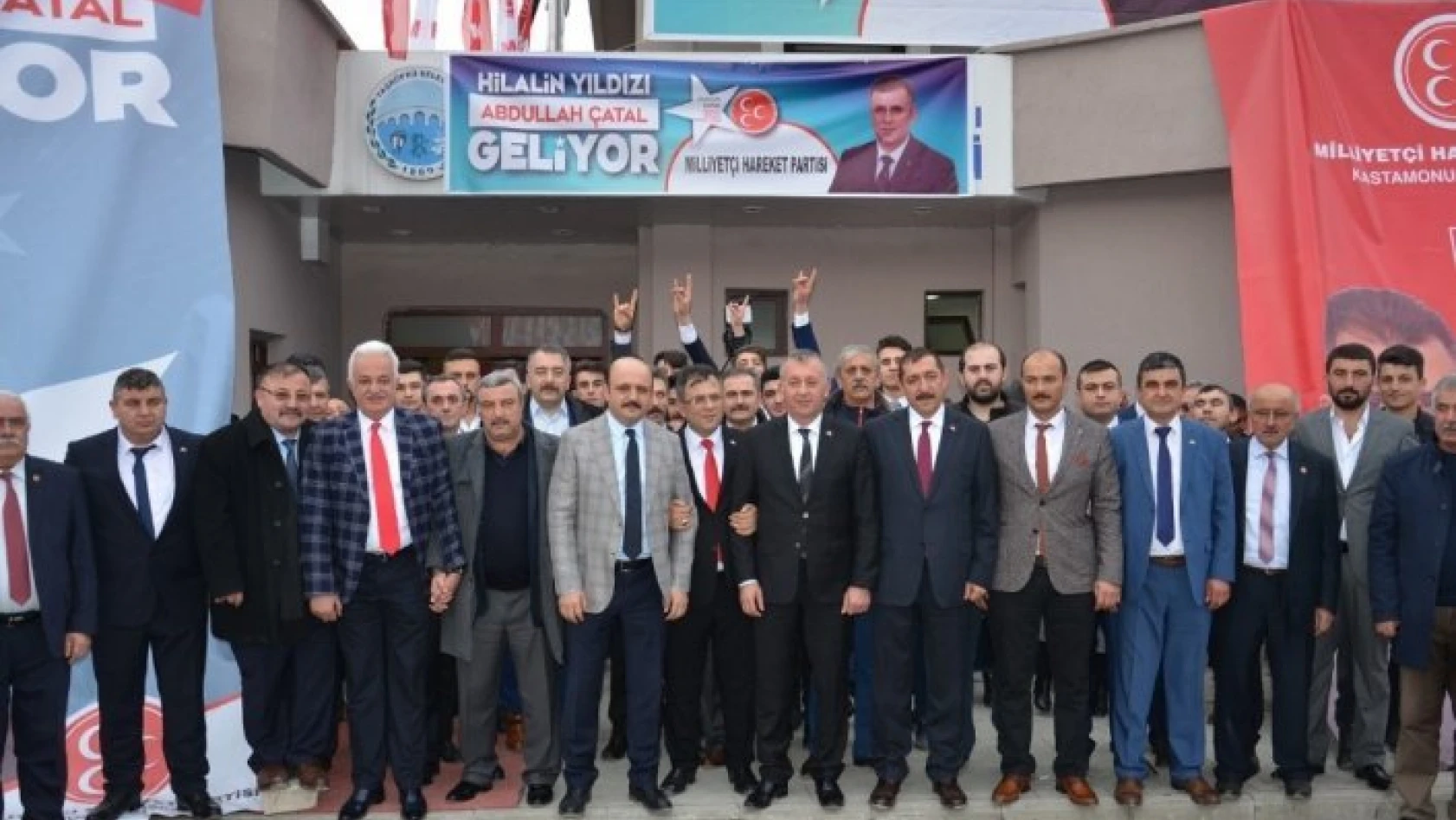 MHP, Taşköprü Belediye başkan adayını tanıttı