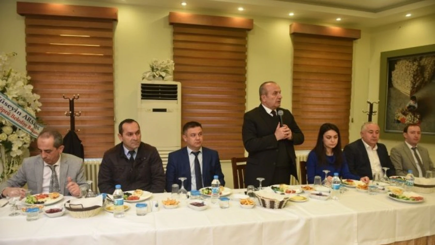 Başkan Arslan, belediye personeli ve öğrencilerle buluştu