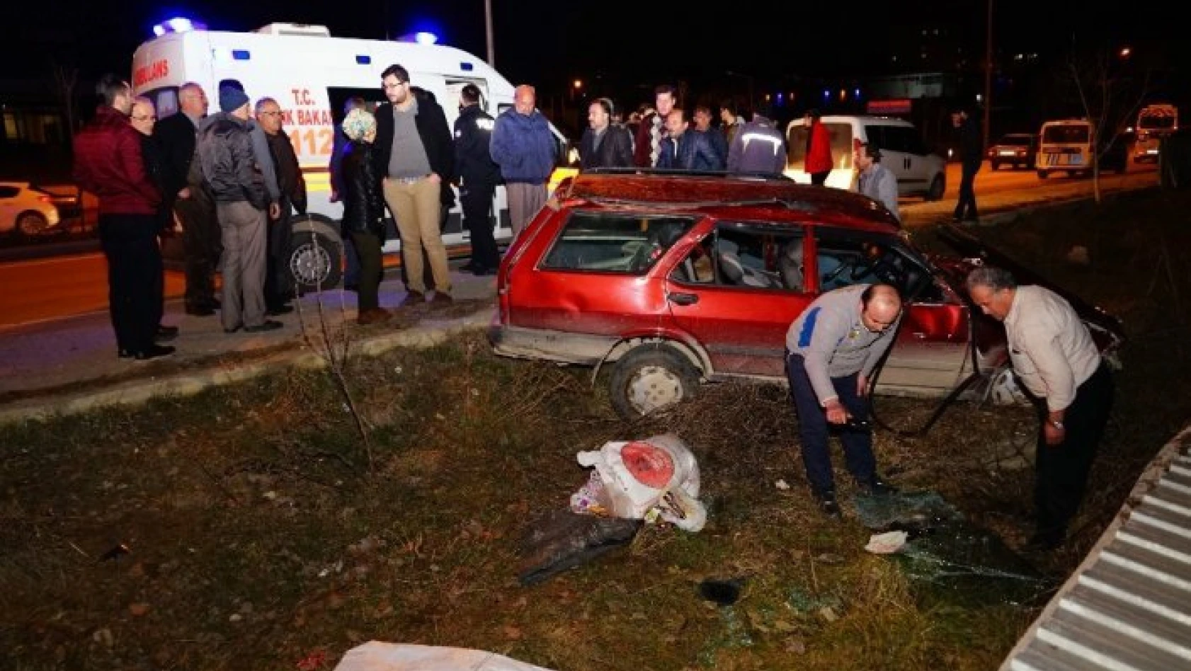 Kastamonu'da iki otomobil çarpıştı: 2 yaralı