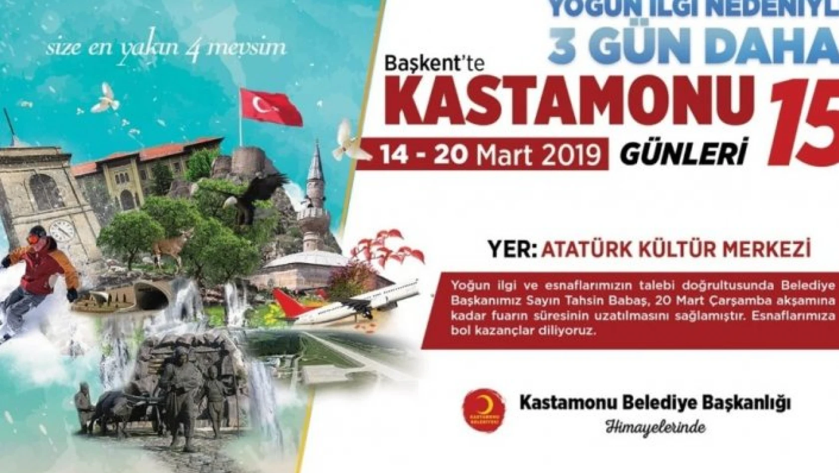 Ankara'daki Kastamonu Günlerine yoğun ilgi