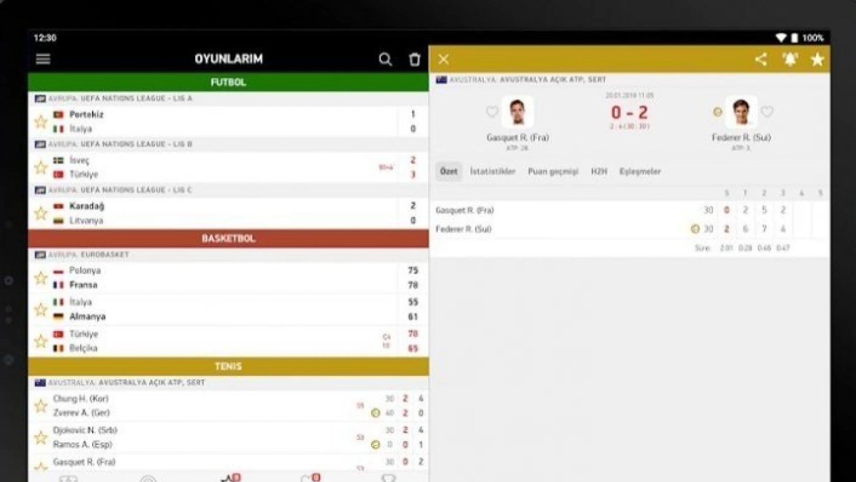 FlashScore Türkiye Android Uygulaması ile dünyanın sporu cebinizde!