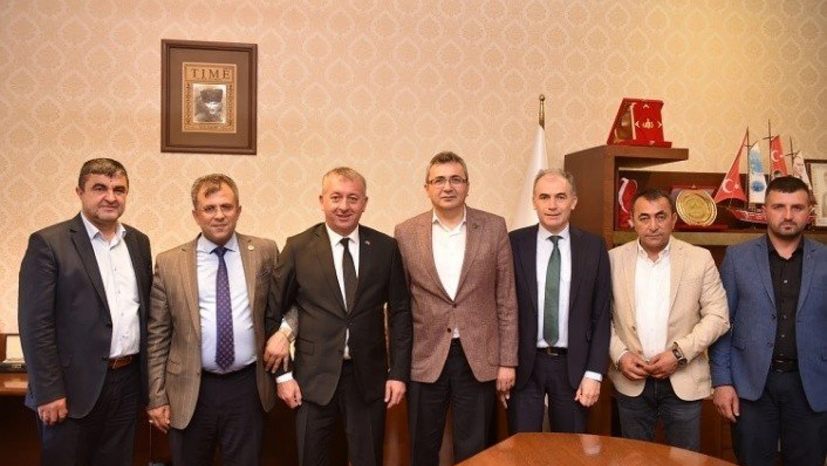 MHP İl Başkanı Aydın ve Çınar'dan Başkan Çatal'a ziyaret