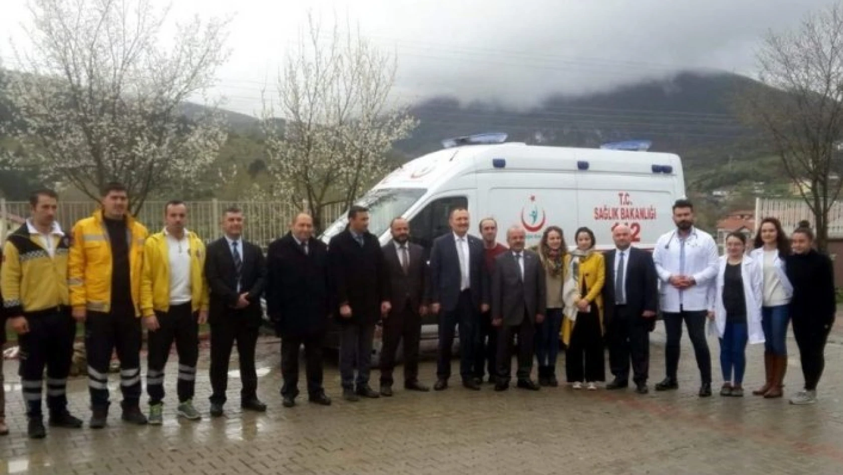 Sağlık Bakanlığı tarafından Pınarbaşı'na ambulans tahsis edildi