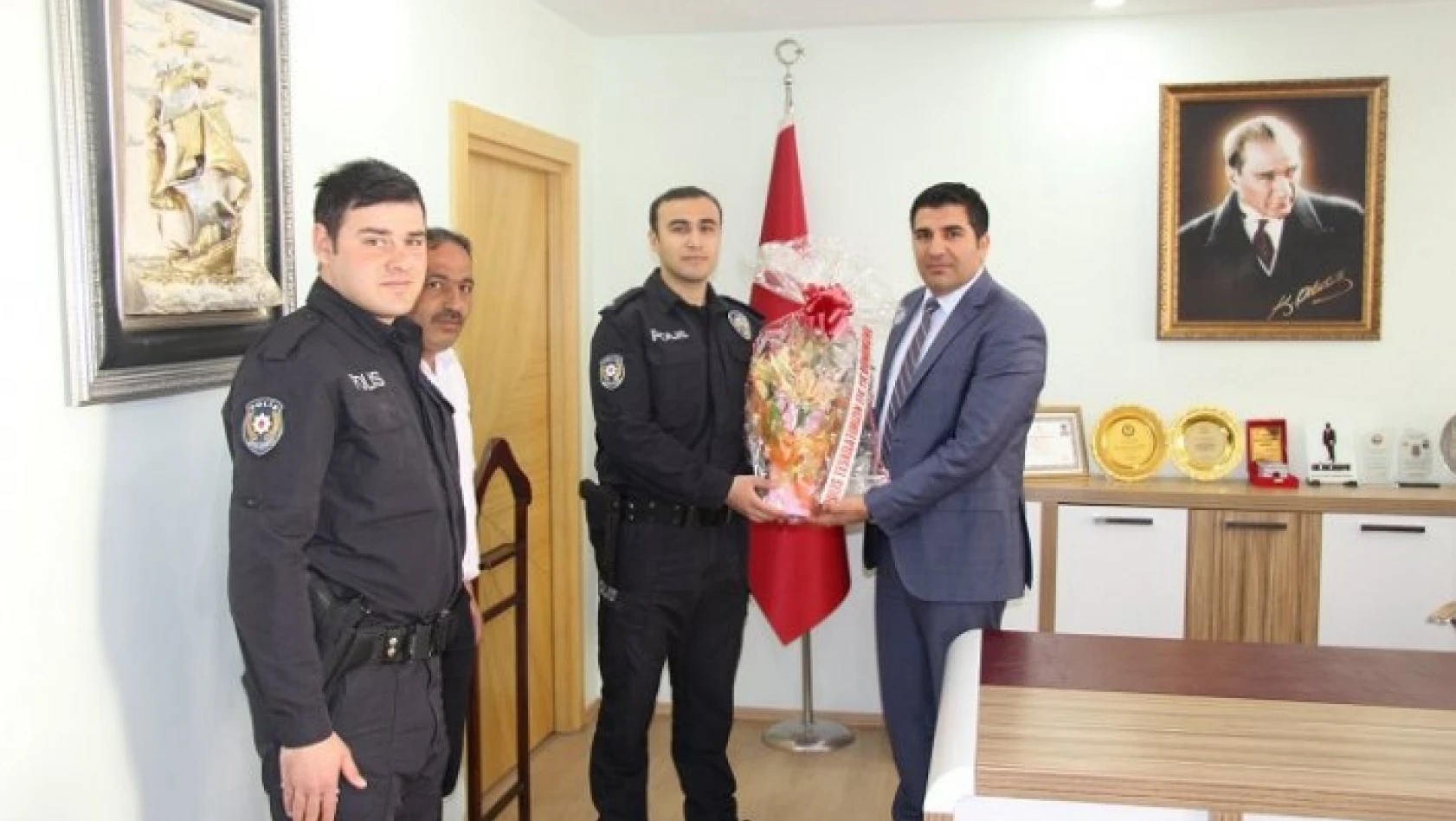 Türk Polis Teşkilatının 174. kuruluş yıl dönümü Hanönü'de kutlandı