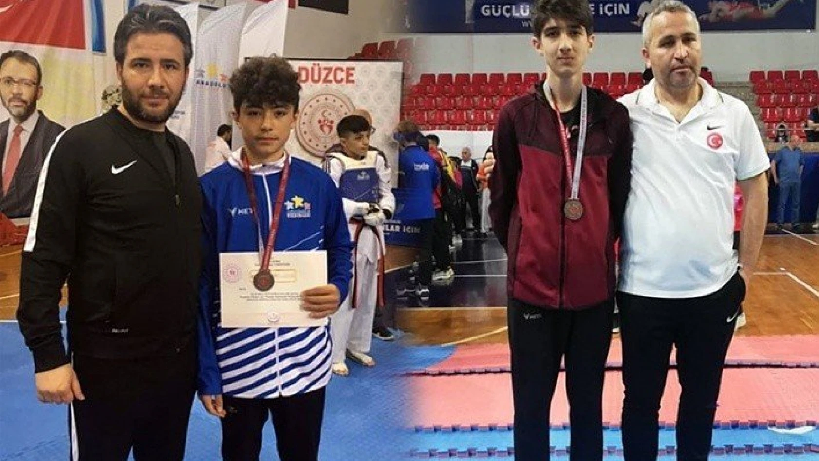 ANALİG'te iki taekwondocumuz Türkiye üçüncüsü!