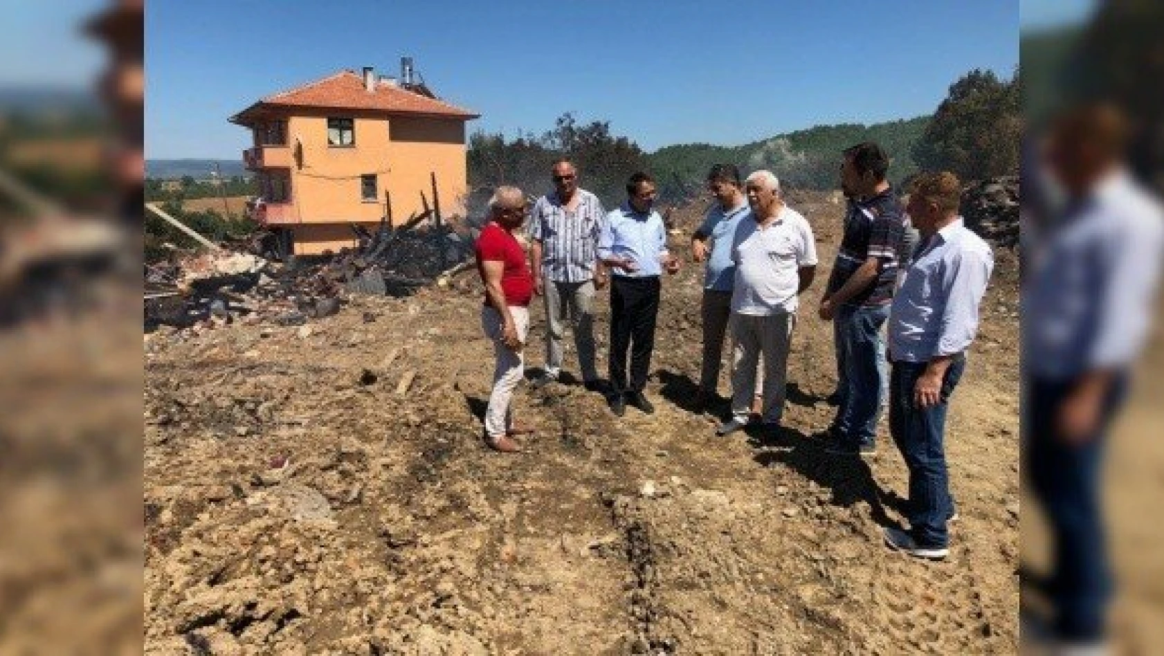 Baltacı, Taşköprü Kabalar Köyü'nü ziyaret etti
