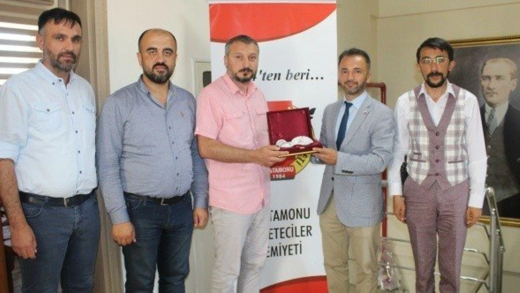 Başkan Güzel'den KGC Başkanı Balcı'yı ziyaret