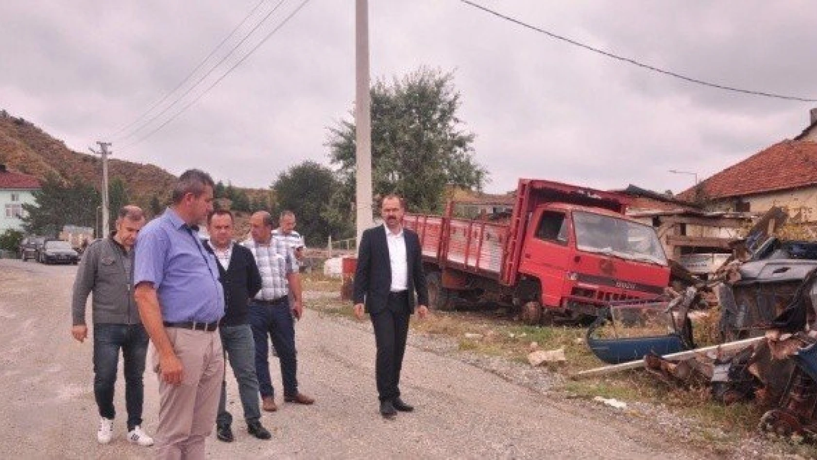 Başkan Kavaklıgil, Tosya'da Metal Sanayi Sitesini ziyaret etti