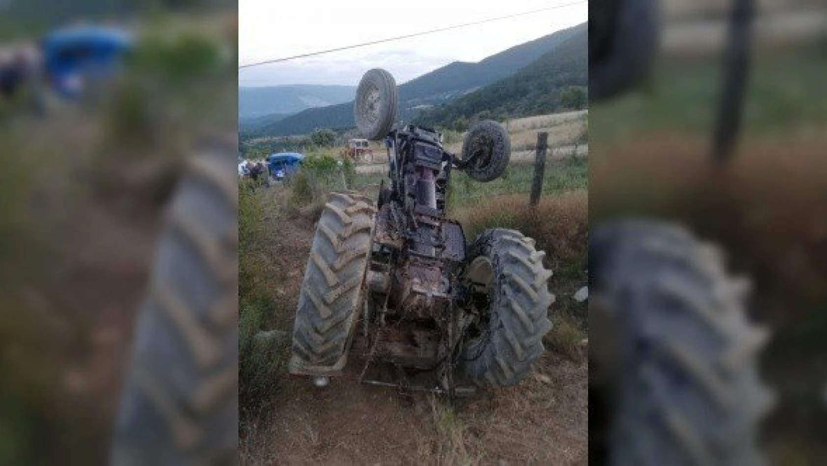 Kastamonu'da traktör devrildi: 2 yaralı