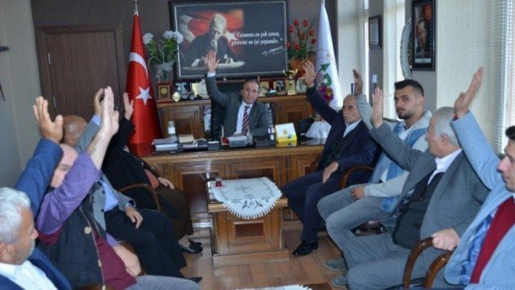 Hanönü Belediye Meclisi'nden Barış Pınarı Harekatı'na destek