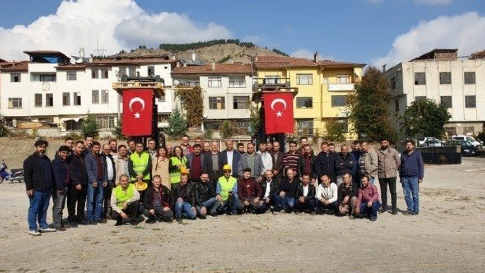 Tosya'da açılan  forklift kursu tamamlandı
