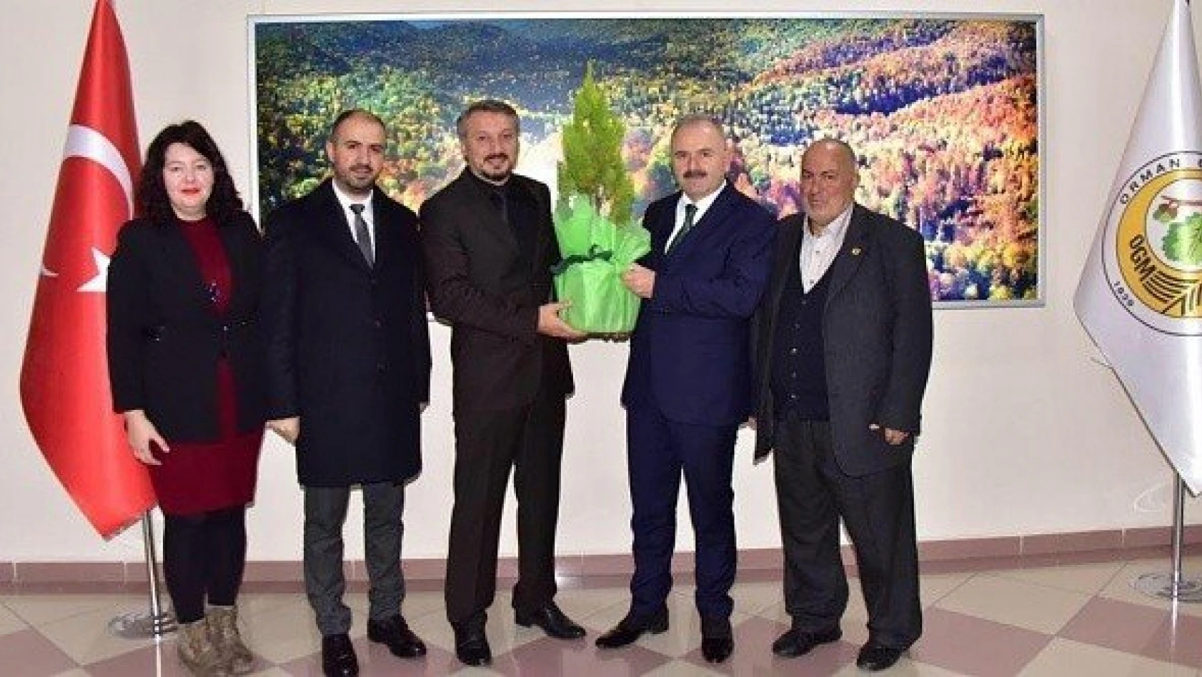 KGC'den Orman Bölge Müdürü Sönmezoğlu'na ziyaret