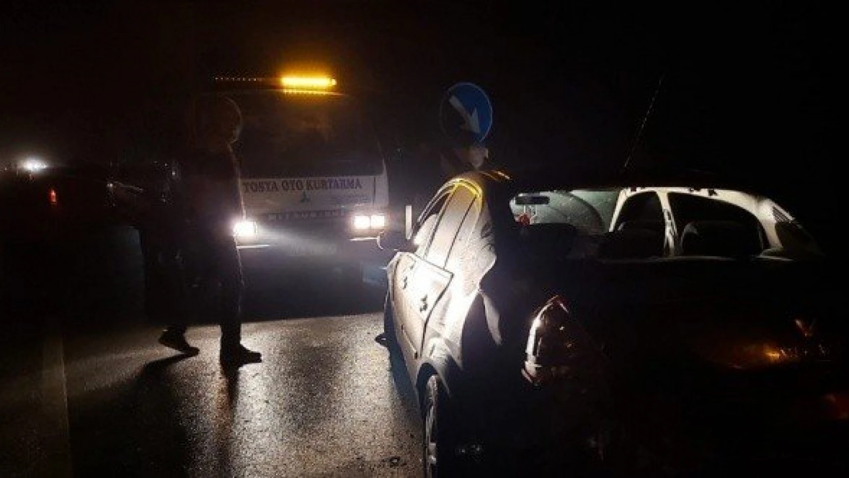 Tosya'daki trafik kazasında 4 kişi yaralandı