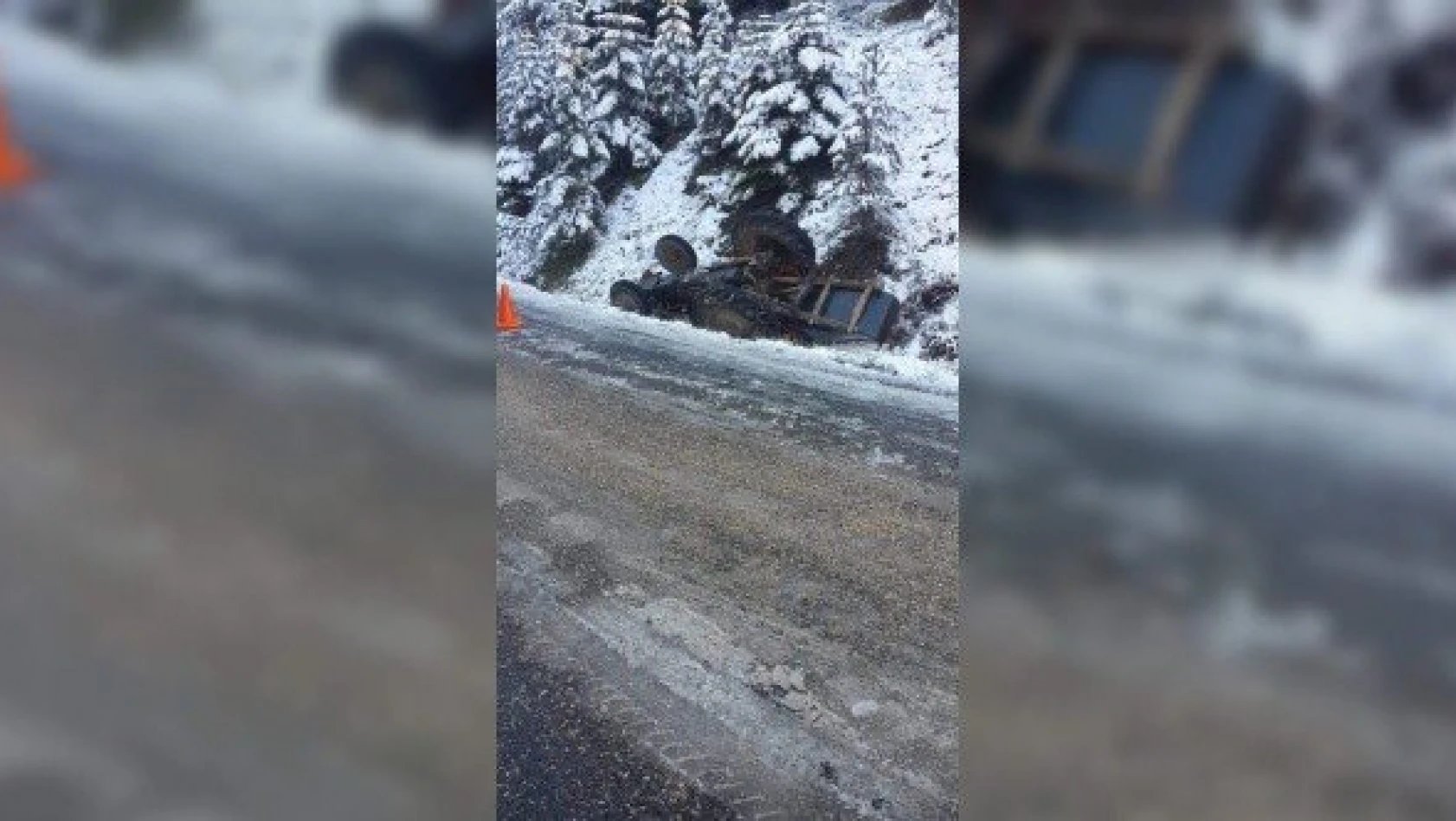 Kastamonu'da traktör devrildi: 1 ölü