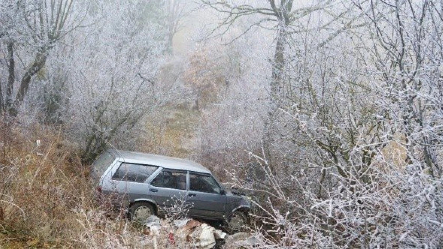 Kastamonu'daki yoğun sis kazaları beraberinde getirdi: 2 yaralı