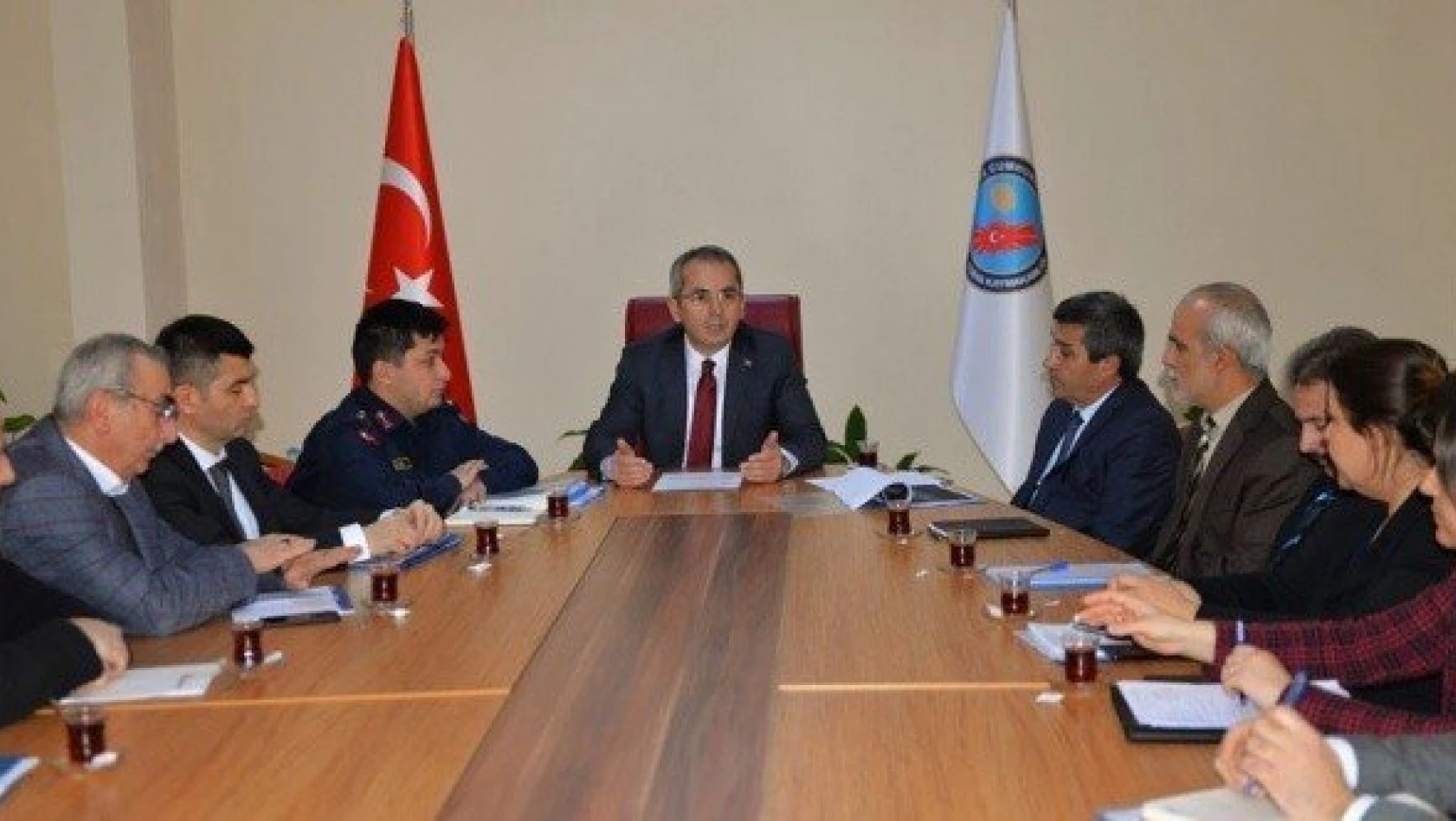 Tosya'da ilçe idare şube başkanları toplantısı yapıldı
