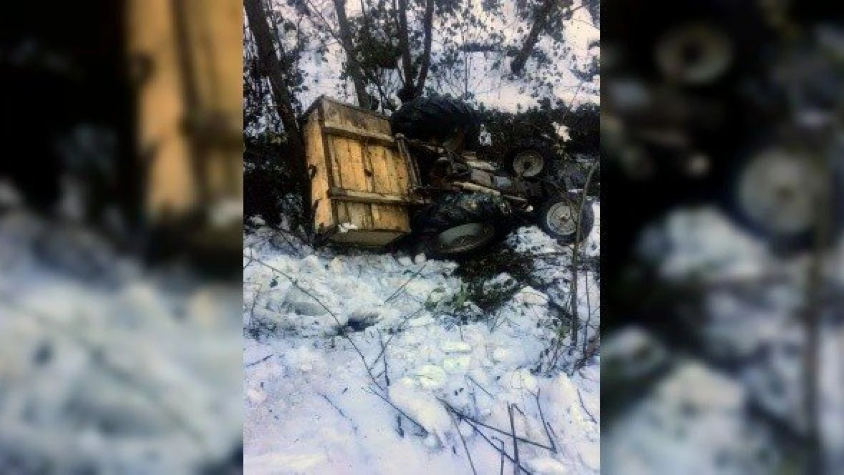 Kastamonu'da traktör devrildi: 1 yaralı