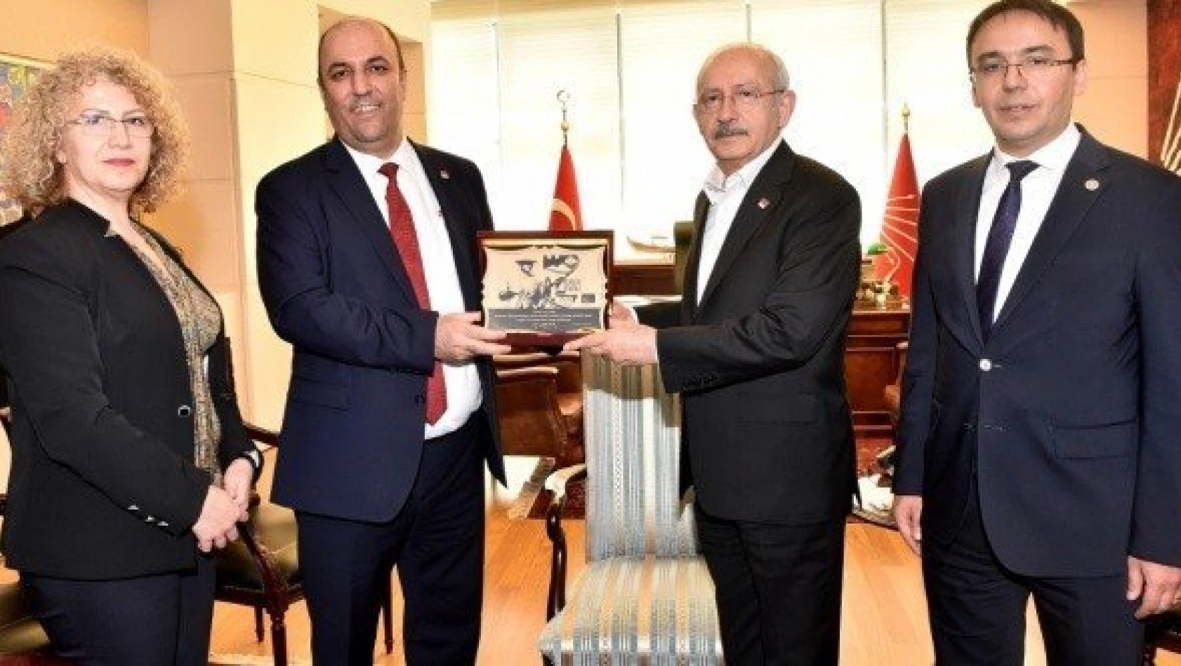 CHP Kastamonu örgütünden Genel Başkan Kılıçdaroğlu'na ziyaret