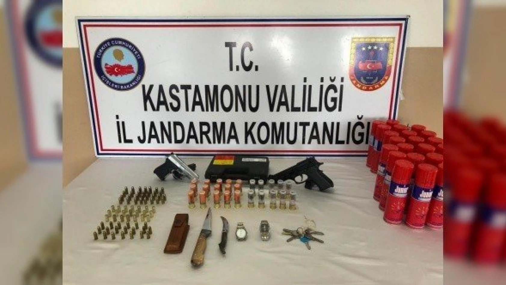 Kastamonu'da çaldığı silahları tabutta saklayan kişi tutuklandı
