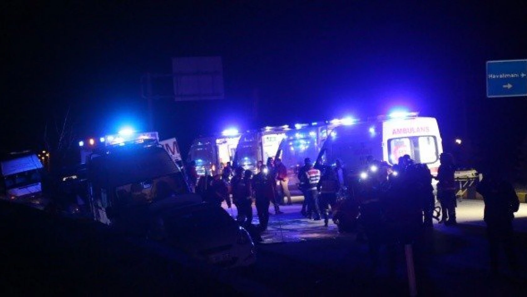 Kastamonu'da trafik kazası ihbarı tatbikat çıktı