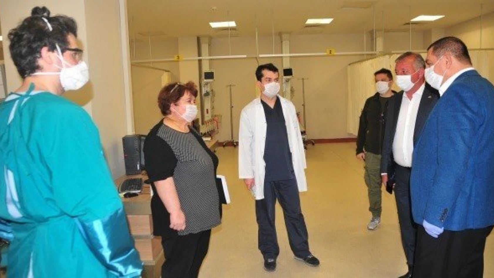 Başkan Vidinlioğlu, sağlık çalışanlarına teşekkür etti