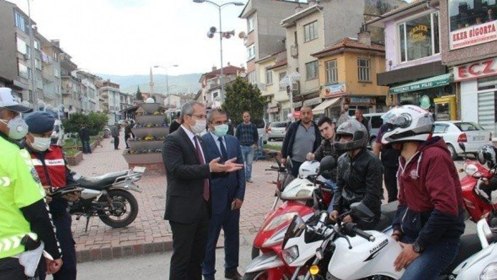 Kastamonu'da 46 motosiklet sürücüsüne 36 bin lira para cezası