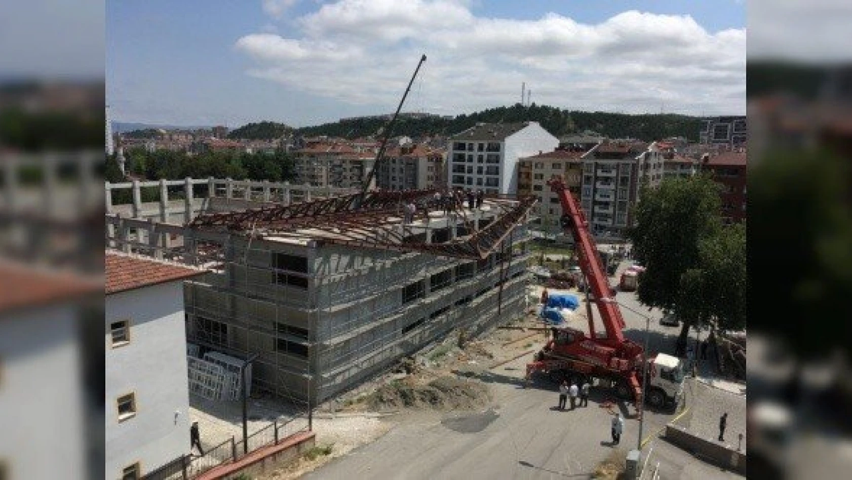 Kastamonu'da bir spor salonu inşaatında çökme: 1 ölü, 1 yaralı