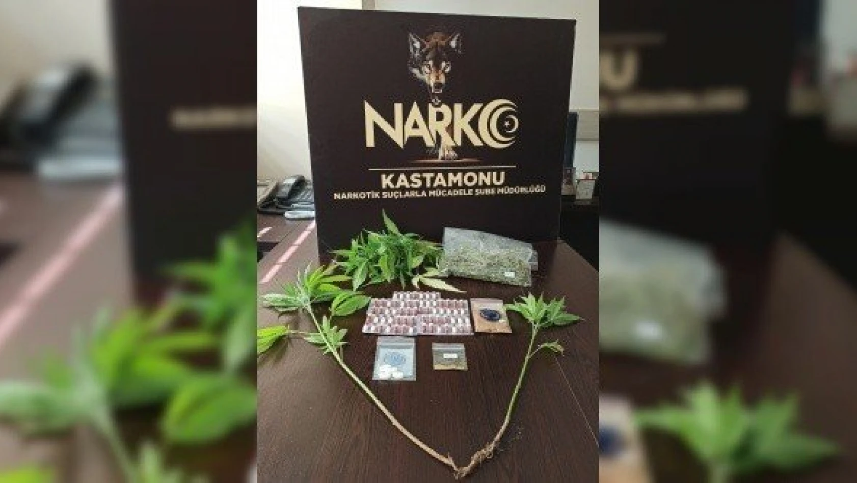 Kastamonu'daki uyuşturucu operasyonunda yakalanan kişi tutuklandı