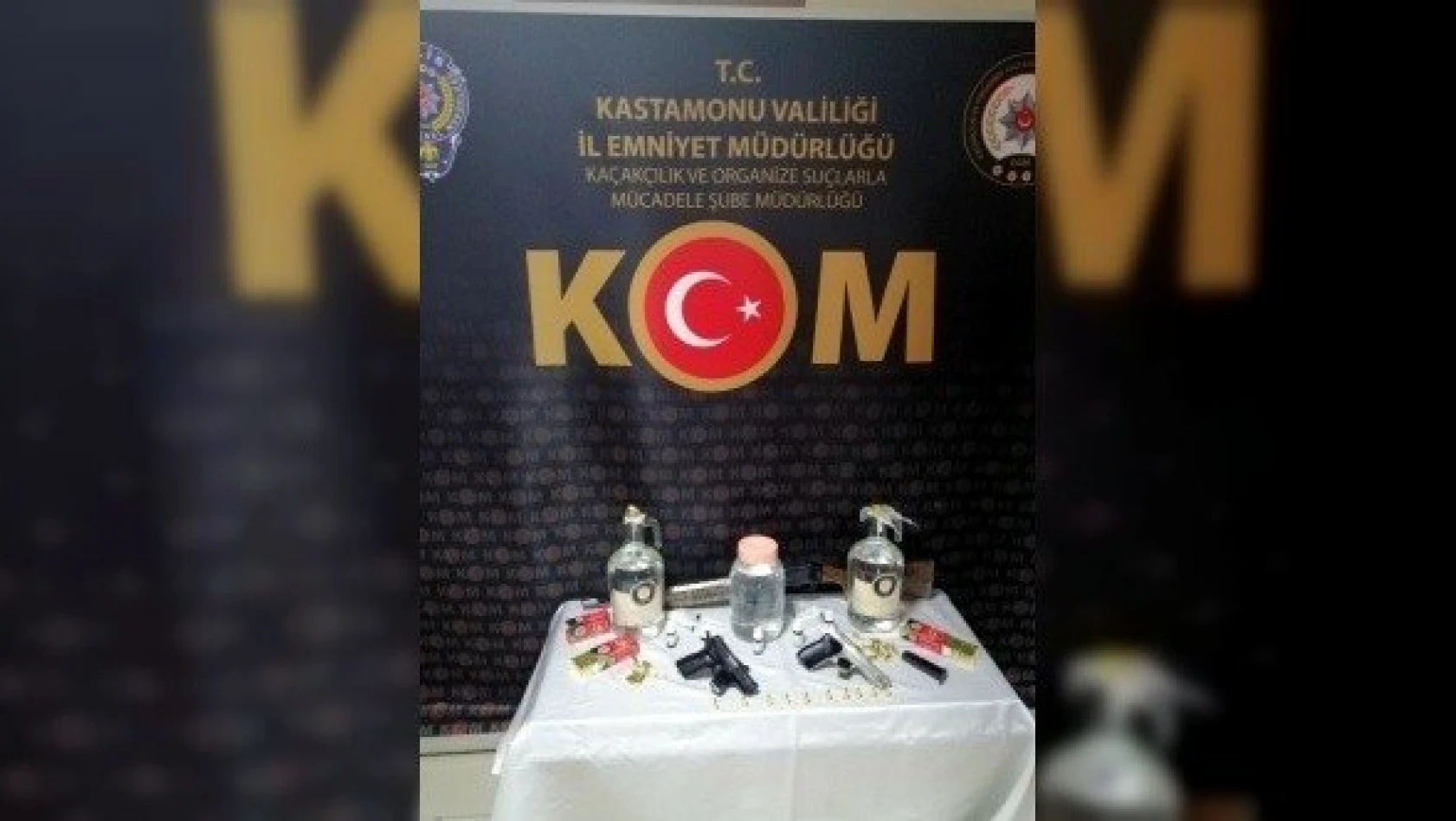 Kastamonu'daki sahte içki operasyonunda 1 kişi gözaltına alındı