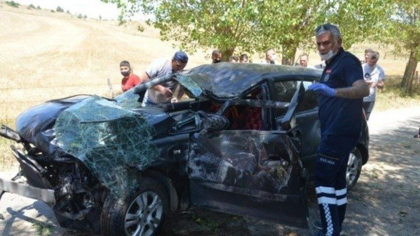 Taşköprü'deki trafik kazasında 1 kişi yaralandı