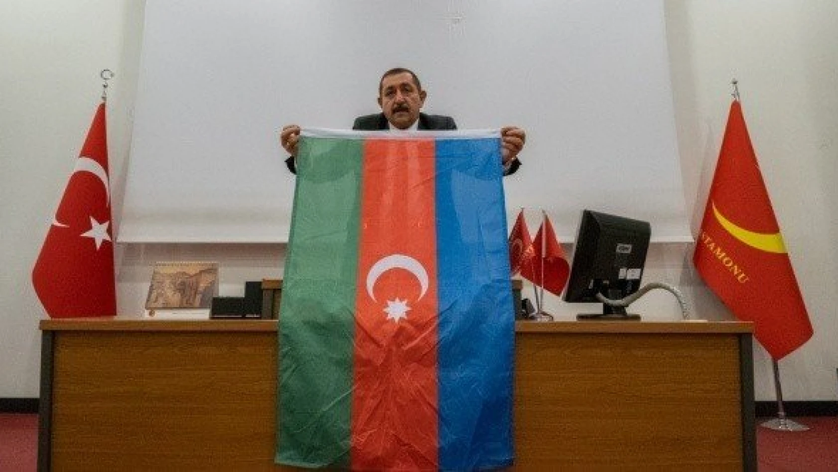 Başkan Vidinlioğlu'ndan Azerbaycan'a destek
