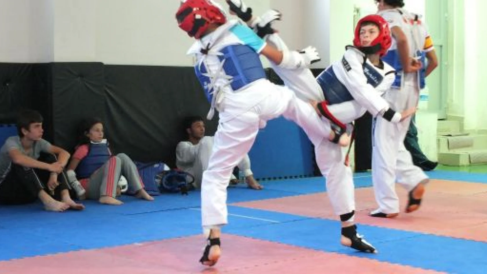 Azeri ve Türk Taekwondocular Ortak Antrenman Yaptı 