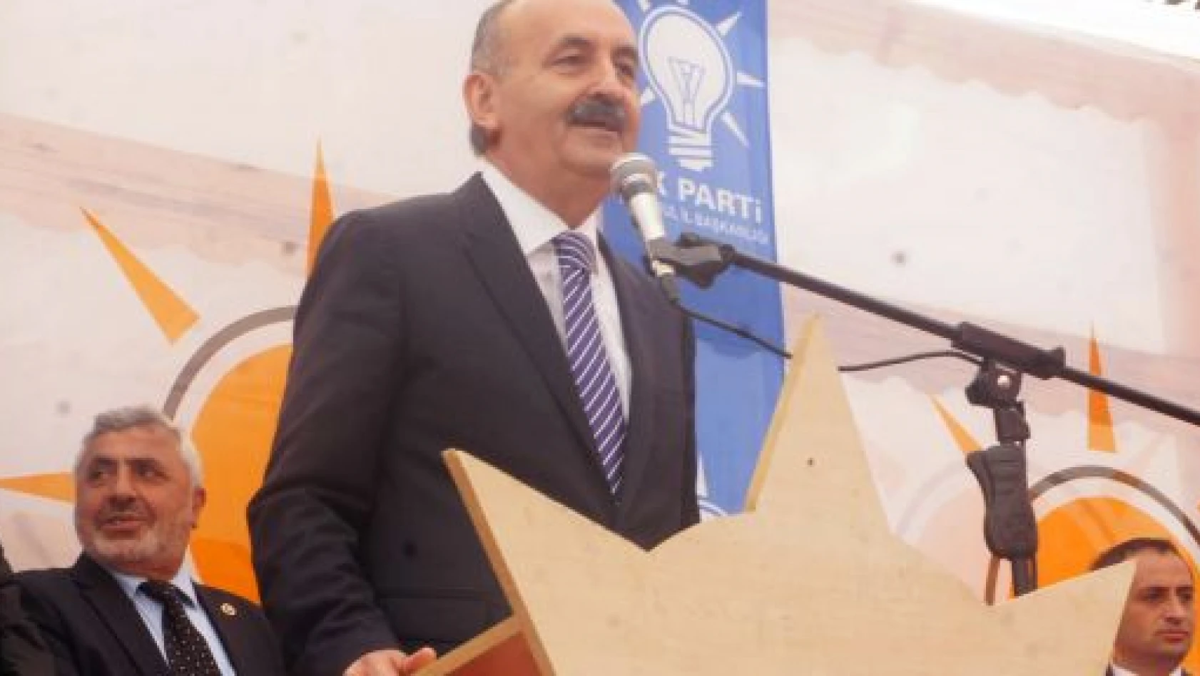 Bakan Müezzinoğlu, Çatalzeytin'de Halka Hitap Etti