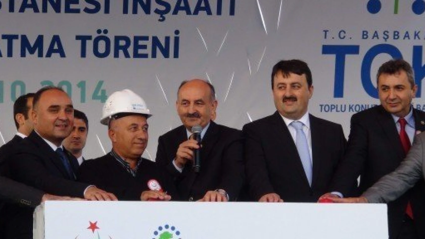 Bakan Müezzinoğlu, Devlet Hastanesinin Temelini Attı