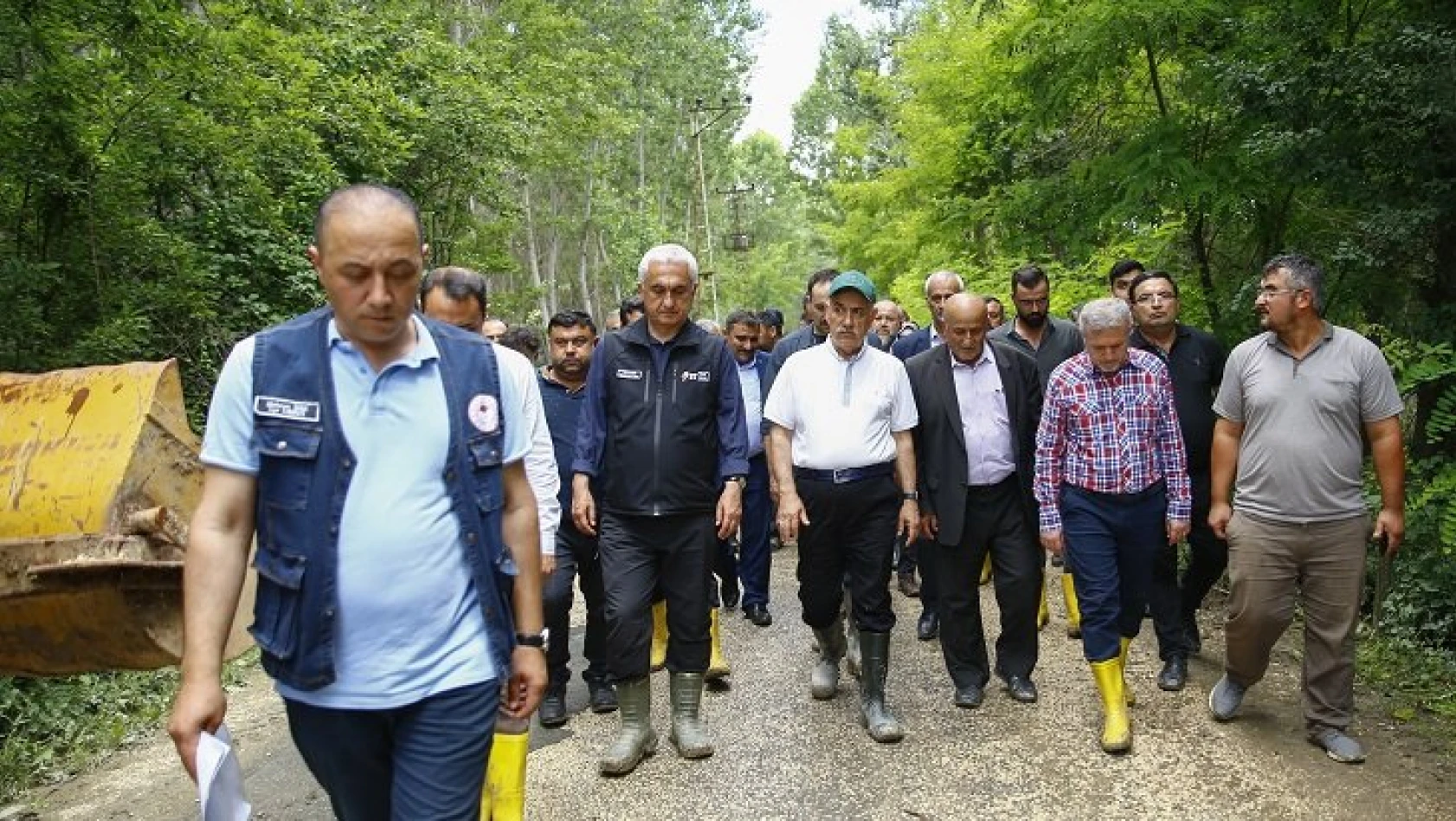 Bakanı Kirişci, Kastamonu'da incelemede bulundu
