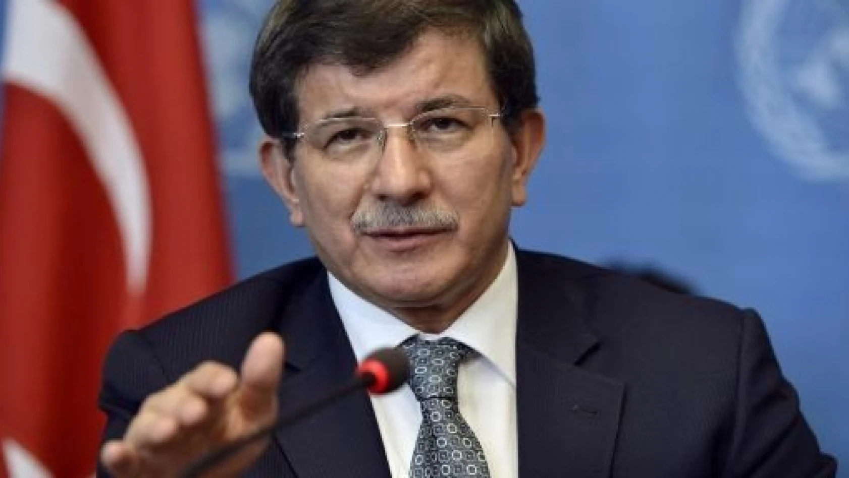 Başbakan Davutoğlu'dan Suriye Açıklaması