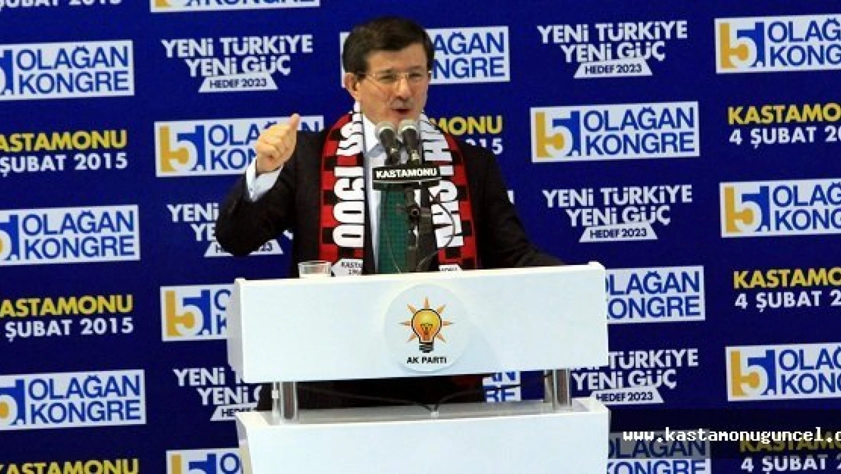 Başbakan Davutoğlu'ndan Kastamonu'ya Müjde