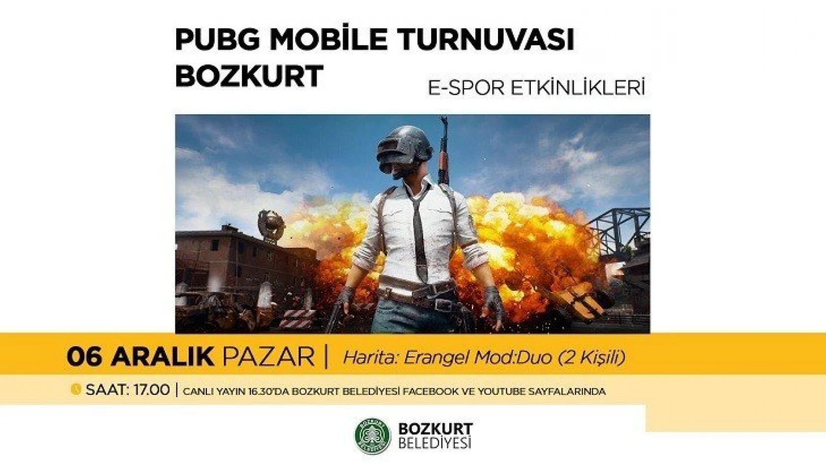Bozkurt Belediyesi 1. PUBG Turnuvası tamamlandı