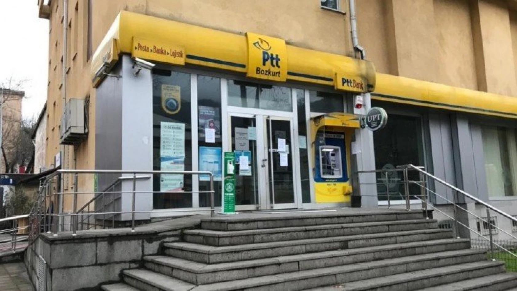 Bozkurt PTT Şubesi, koronavirüs nedeniyle 10 gün kapatıldı