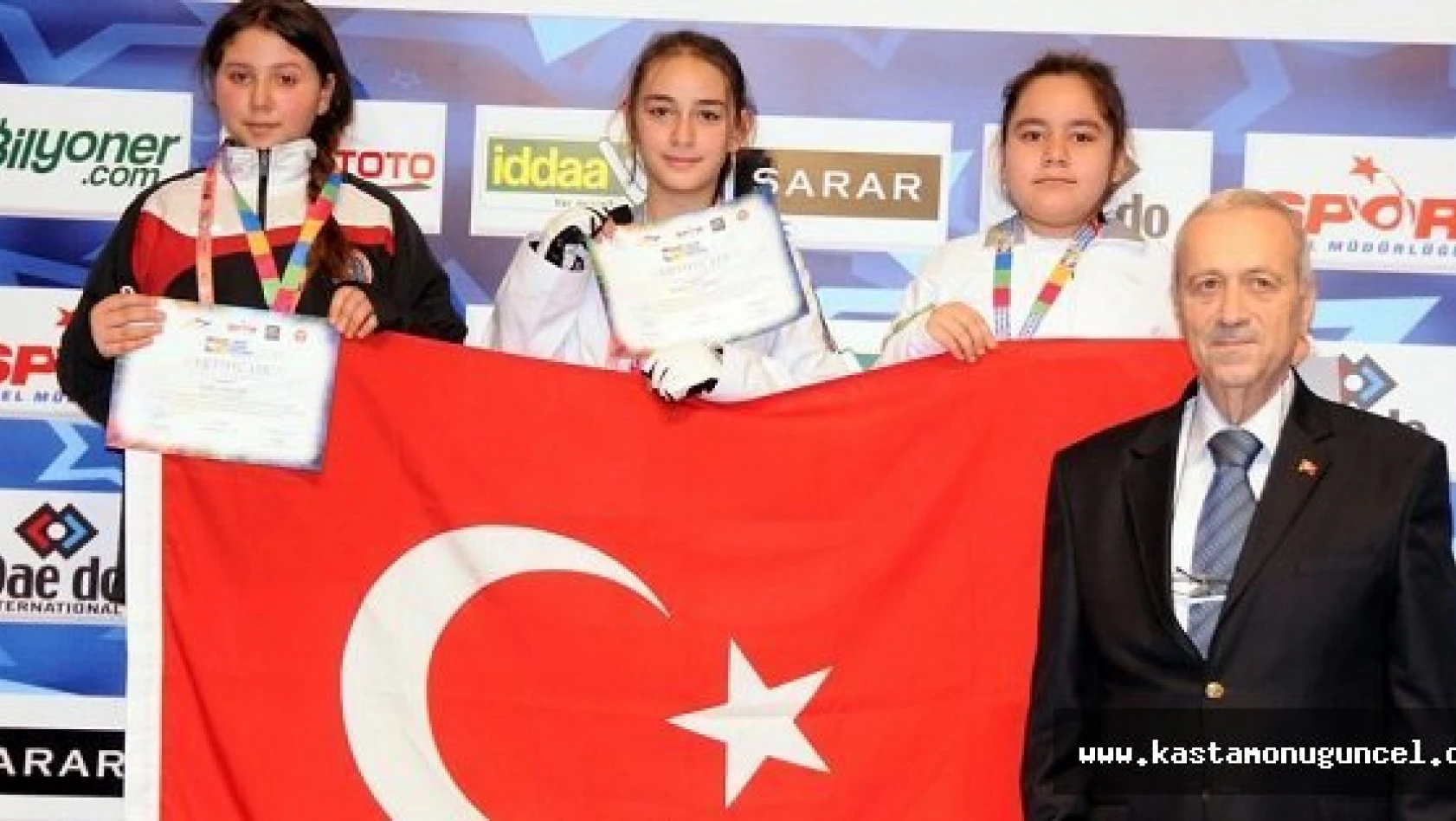 Burhaniyeli Taekwondoculardan Avrupa Şampiyonluğu
