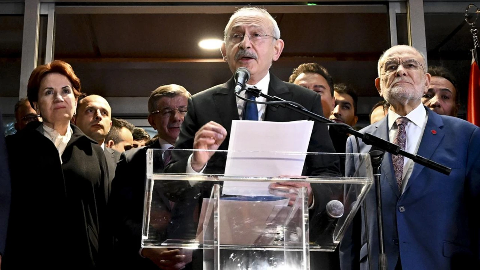 Cumhurbaşkanı adayı Kılıçdaroğlu konuştu