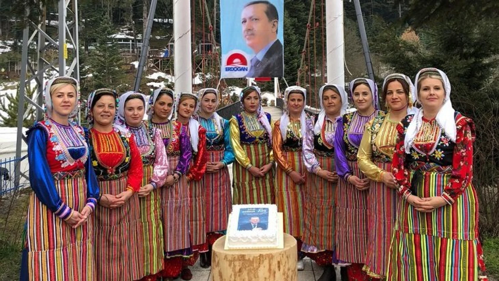Cumhurbaşkanı Erdoğan'ın doğum gününü kutladılar