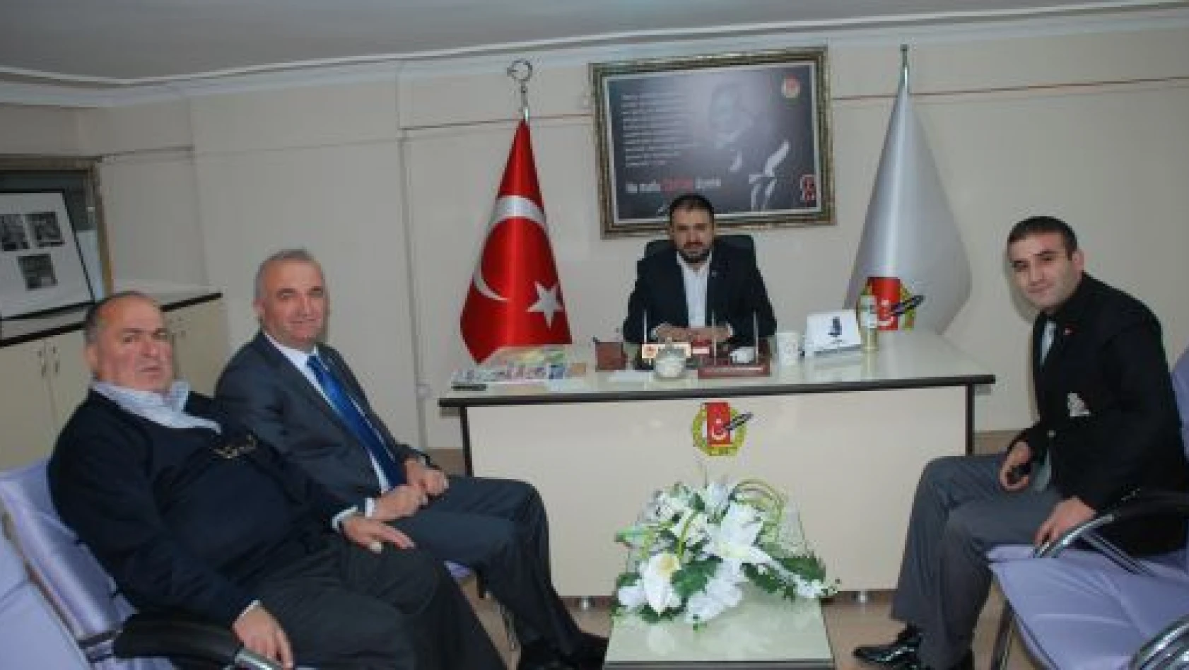 Daday Belediye Başkanı Taş, KGC'yi Ziyaret Etti