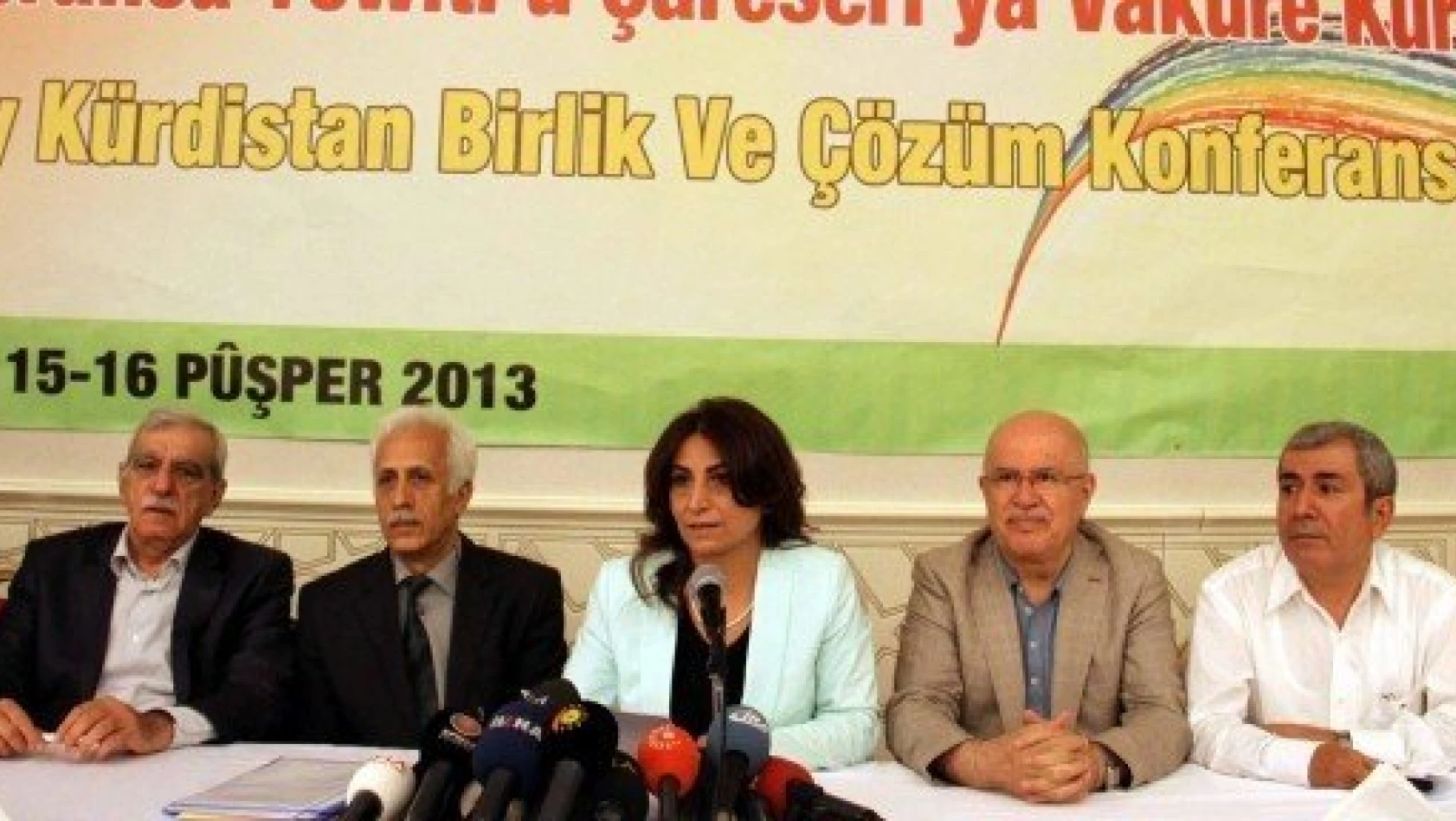 Diyarbakır Kürt Konferansı'nda 'her şey' çıktı