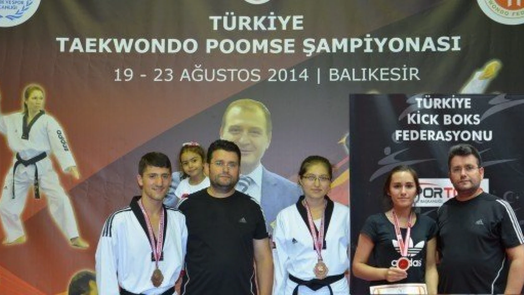 Erişen Spor Kulübü'nden 3 Türkiye üçüncülüğü