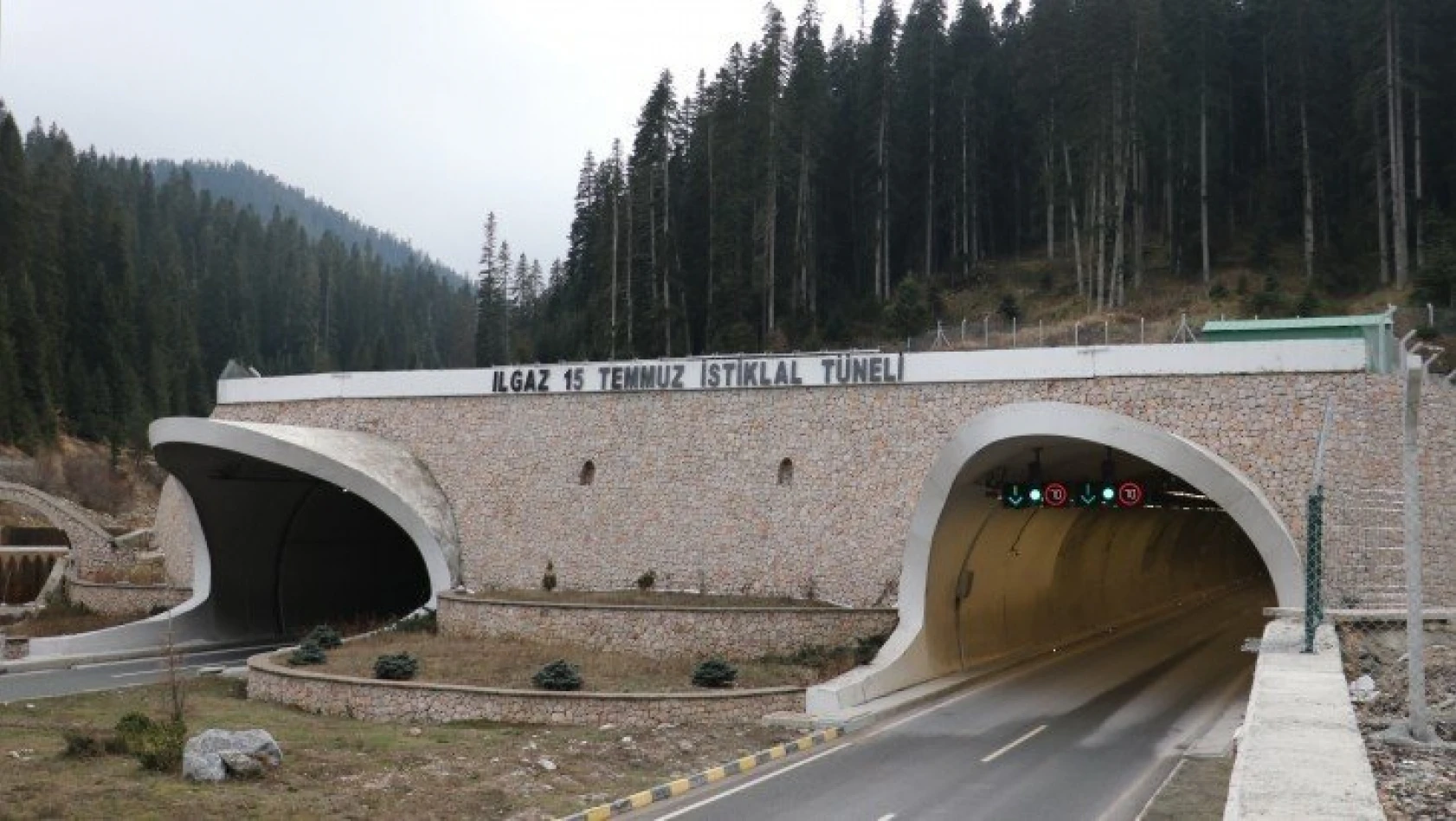 Ilgaz Dağı'ndaki tüneli 4 yılda yaklaşık 7 milyon sürücü kullandı