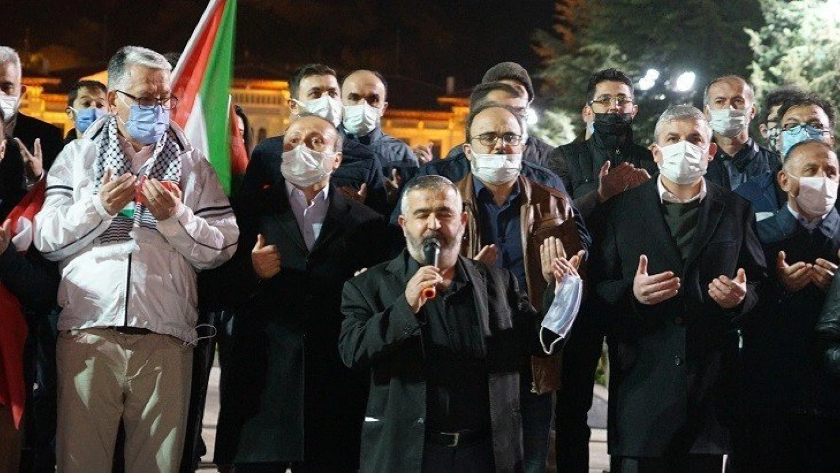 İsrail'in Mescid-i Aksa saldırıları Kastamonu'da protesto edildi