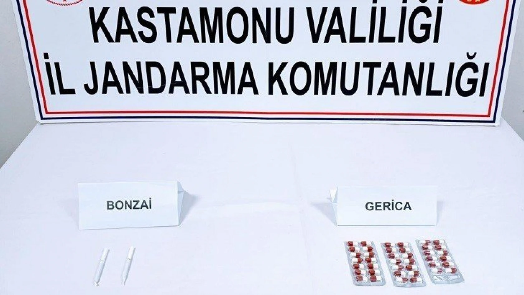 Kastamonu'da 40 adet uyuşturucu hap ele geçirildi