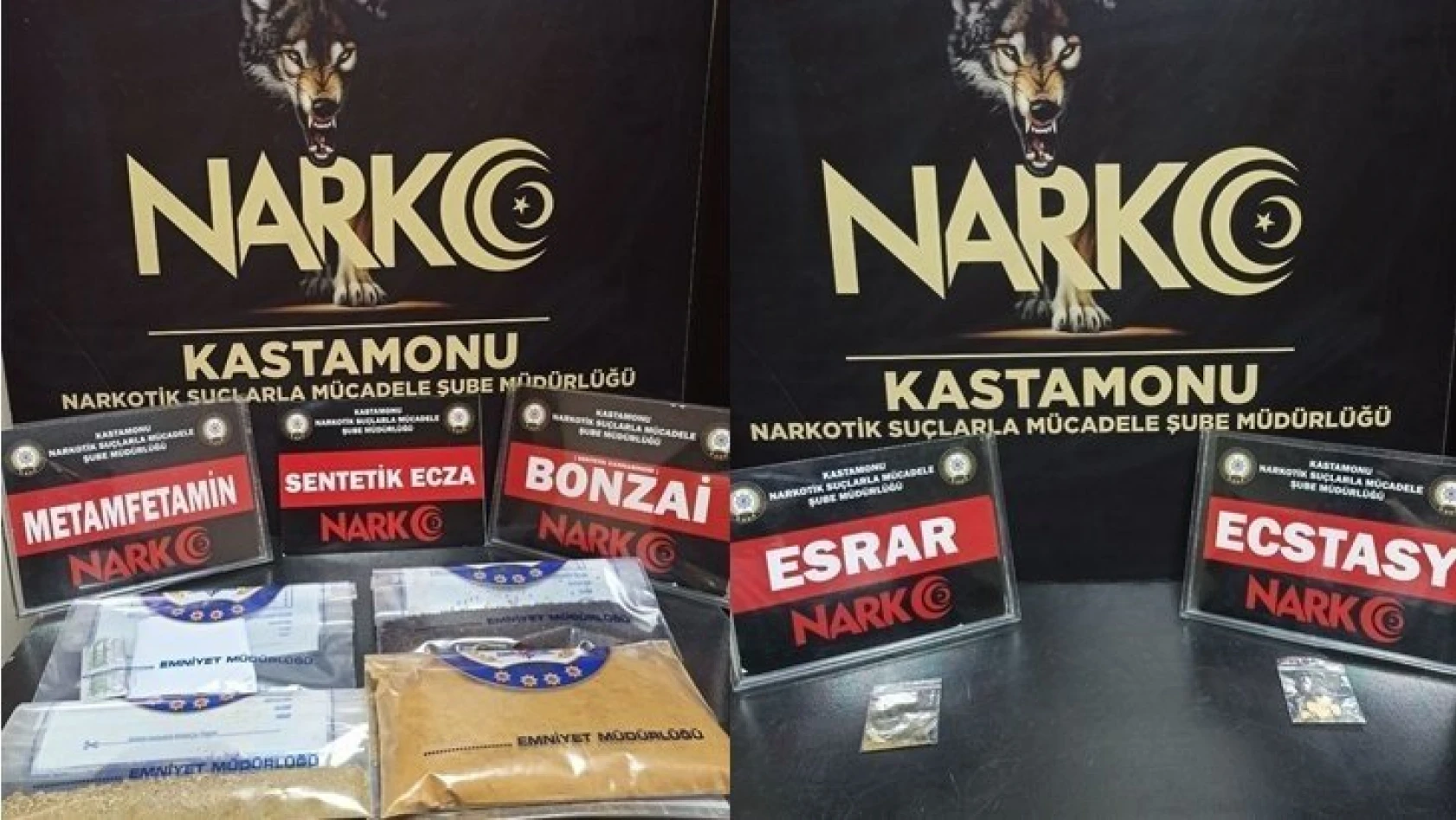 Kastamonu'da uyuşturucu operasyonu: 7 şüpheli yakalandı